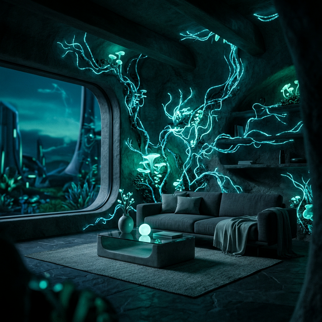 Bioluminiscencia sintética: ¿Es posible iluminar tu hogar con luz viva y sin cables?